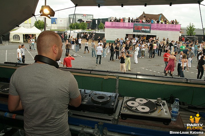 foto Audio Shock, 28 juni 2008, Fryslânplein, met Baggi