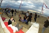 Rekorder strandfeest foto