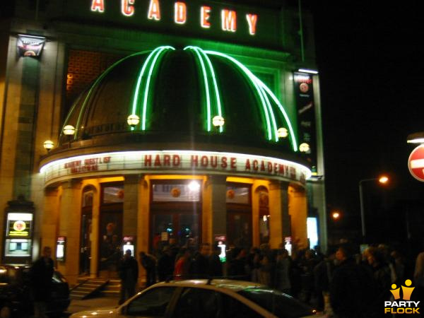 foto Hardhouse Academy, 15 maart 2003, Academy Brixton