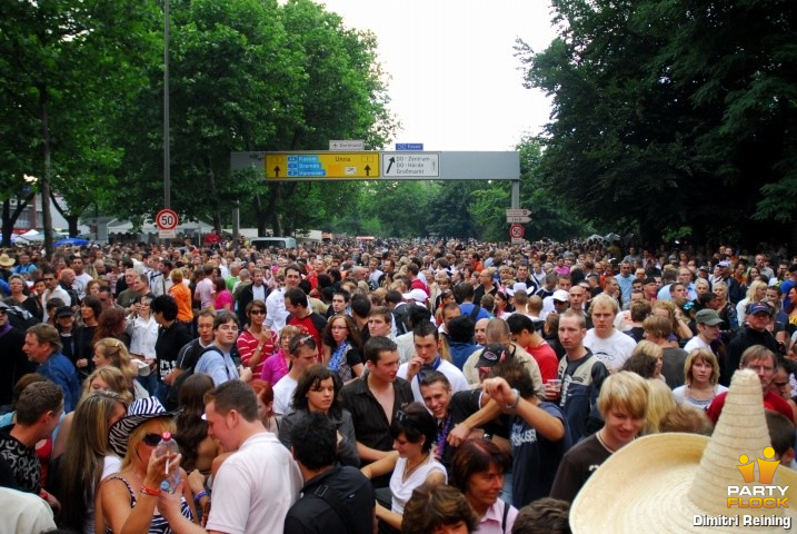 Foto's Love Parade, 19 juli 2008, Westfalenhallen, Dortmund