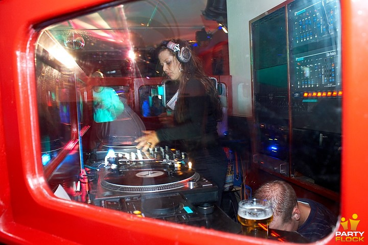 foto Flax Factor, 25 juli 2008, LA Dance Bar, met Miss Sieca