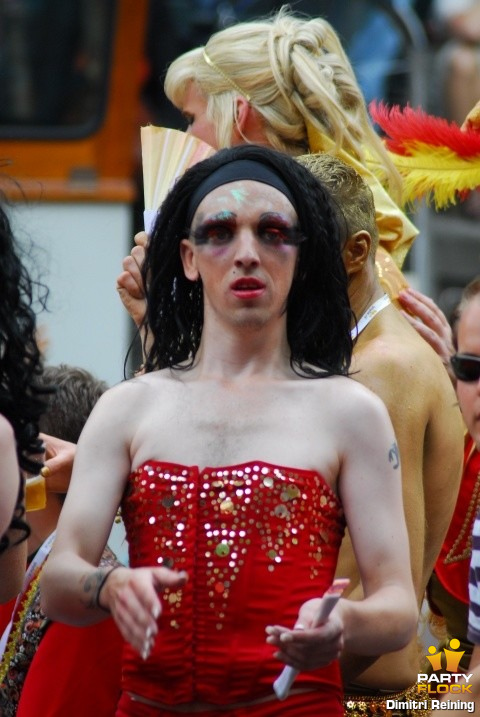 foto Gay Pride, 2 augustus 2008, Centrum Amsterdam