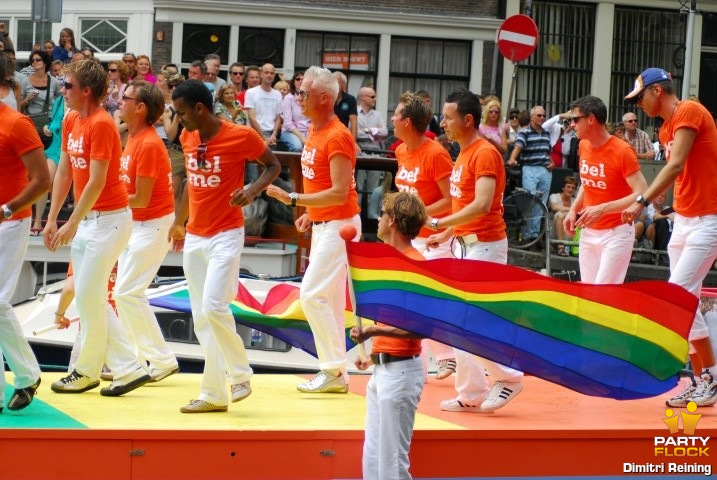 foto Gay Pride, 2 augustus 2008, Centrum Amsterdam