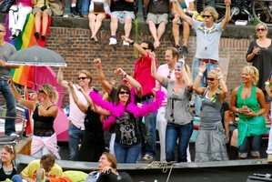 foto Gay Pride, 2 augustus 2008, Centrum Amsterdam, Amsterdam #442978