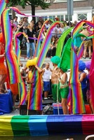 foto Gay Pride, 2 augustus 2008, Centrum Amsterdam, Amsterdam #443007