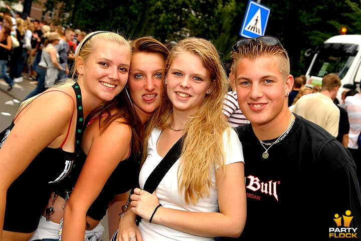 foto FFWD Dance Parade, 9 augustus 2008, Centrum Rotterdam