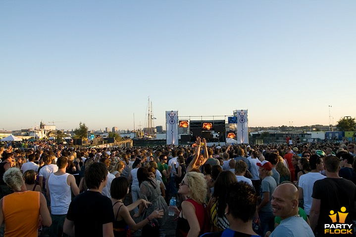 Foto's VOLTT loves summer, 30 augustus 2008, NDSM-Werf, Amsterdam