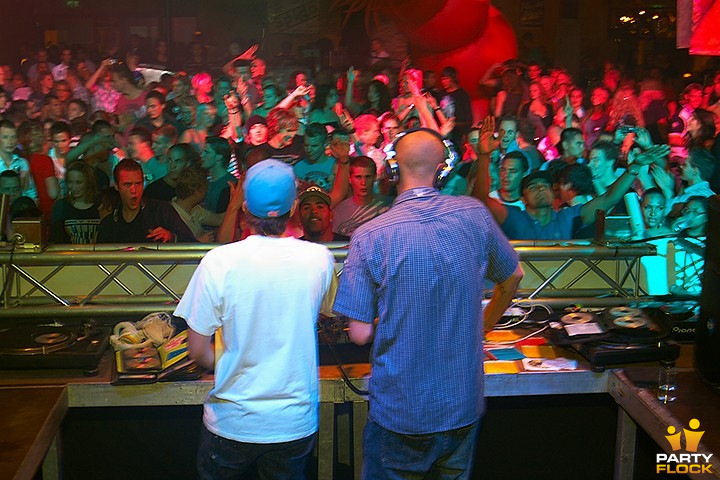 foto Absolutely Lucky, 5 september 2008, Lucky, met Crookers
