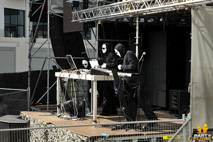 foto Queensday Festival '09, 30 april 2009, Lichtplein, met Space Pirates