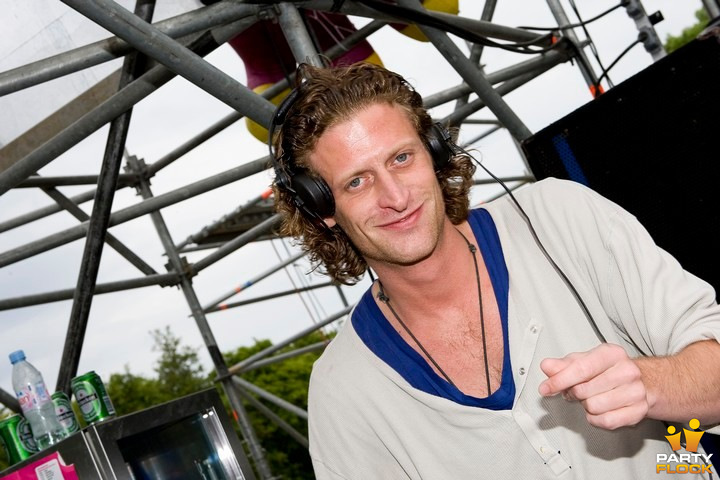 foto Obsession outdoor festival, 6 juni 2009, De Rozeboom, met Marnix