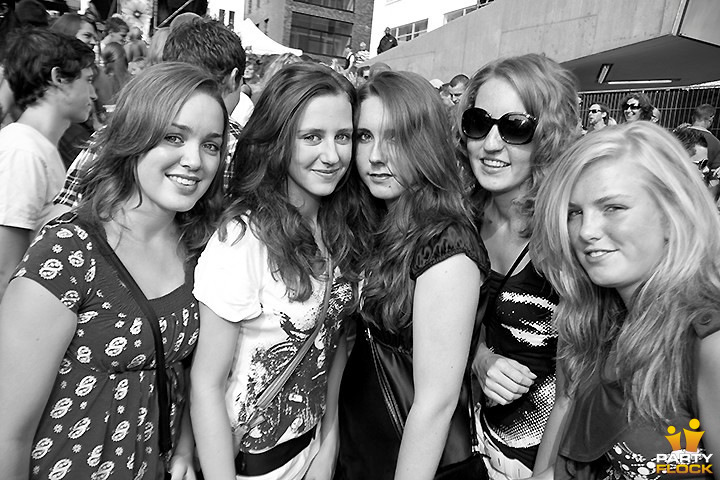 foto Dancetour Eindhoven 2009, 16 augustus 2009, Lichtplein