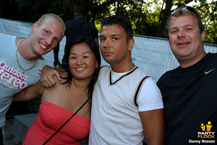 foto Outdoor Stereo Festival, 22 augustus 2009, Julianapark, met Technoboy