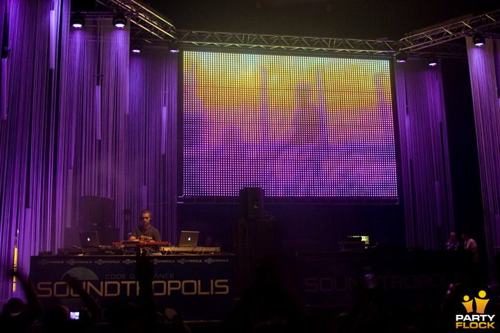foto Soundtropolis, 17 oktober 2009, Grugahalle Essen, met Giuseppe Ottaviani