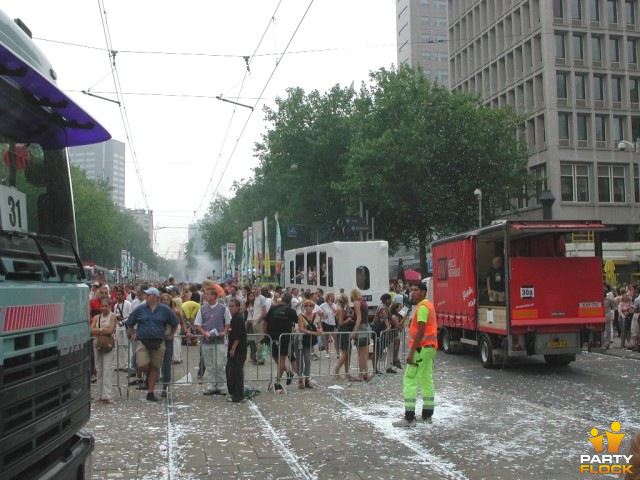Foto's FFWD Dance Parade, 9 augustus 2003, Centrum Rotterdam, Rotterdam