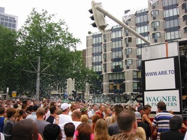 foto FFWD Dance Parade, 9 augustus 2003, Centrum Rotterdam, Rotterdam #58247