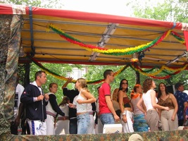foto FFWD Dance Parade, 9 augustus 2003, Centrum Rotterdam, Rotterdam #58309