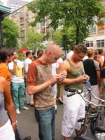 foto FFWD Dance Parade, 9 augustus 2003, Centrum Rotterdam, Rotterdam #58325
