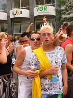 foto FFWD Dance Parade, 9 augustus 2003, Centrum Rotterdam, Rotterdam #58328