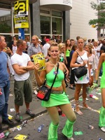 foto FFWD Dance Parade, 9 augustus 2003, Centrum Rotterdam, Rotterdam #58335