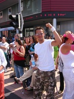 foto FFWD Dance Parade, 9 augustus 2003, Centrum Rotterdam, Rotterdam #58345