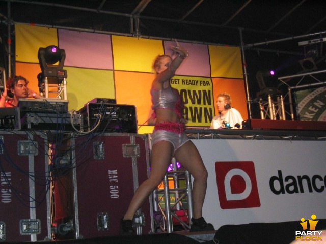 foto Dancehill, 23 augustus 2003, Centrum Tilburg, met Paul Hazendonk