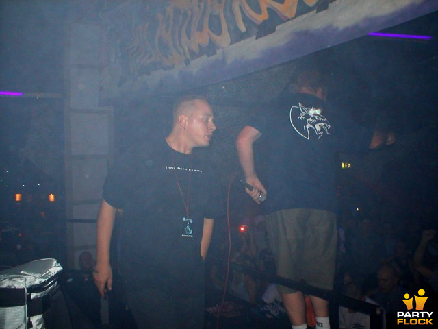 foto Digital Overdose, 23 augustus 2003, Fusion club, met Neophyte
