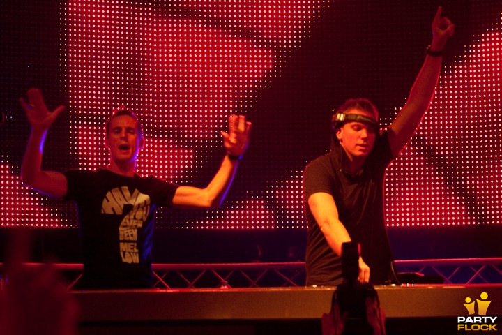 foto Headhunterz Studio Sessions, 25 september 2010, Matrixx, met D-Block & S-te-Fan