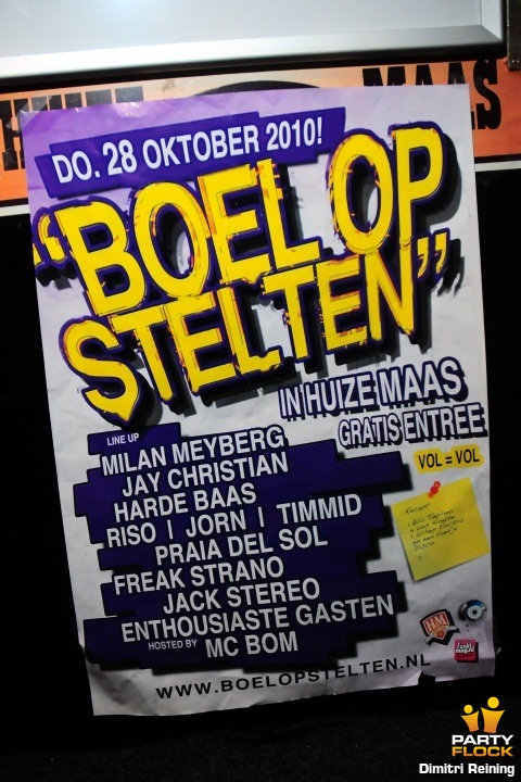 foto Boel op Stelten, 28 oktober 2010, Huize Maas