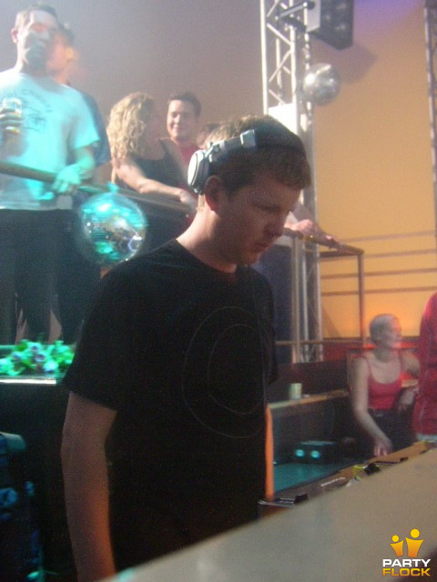 foto Astatic, 20 september 2003, AStA, met John Digweed