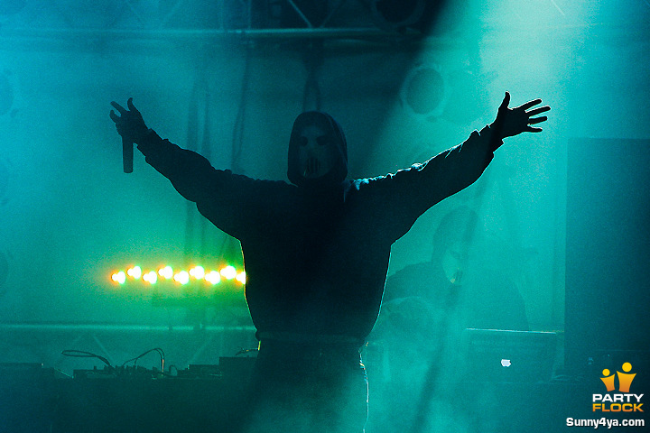 foto Mayday 2011, 30 april 2011, Westfalenhallen, met Angerfist