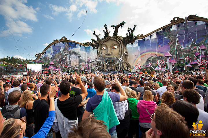 foto Tomorrowland, 24 juli 2011, Schorre