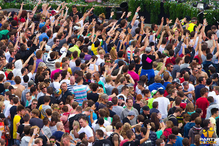 foto Tomorrowland, 24 juli 2011, Schorre