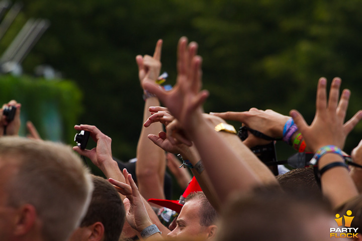 foto Tomorrowland, 24 juli 2011, Schorre