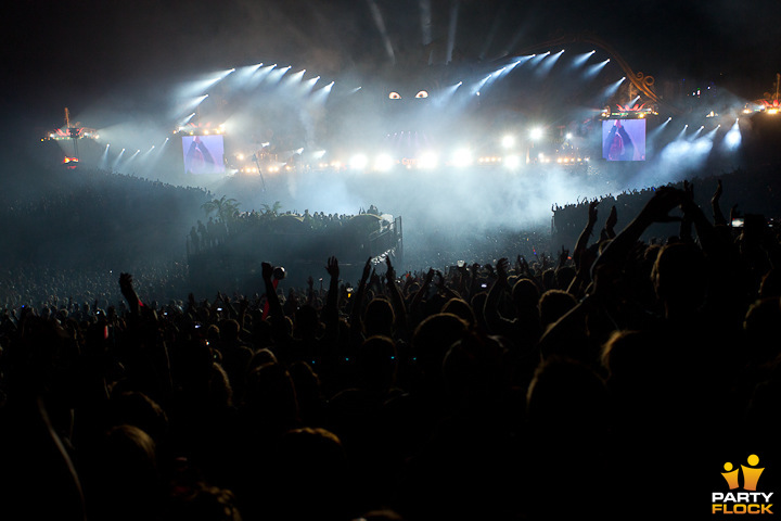 foto Tomorrowland, 24 juli 2011, Schorre