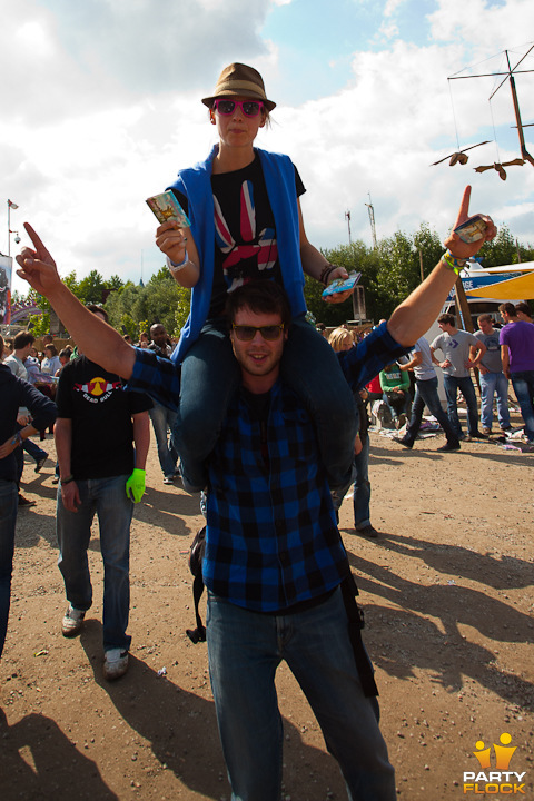 foto Tomorrowland, 24 juli 2011, Schorre