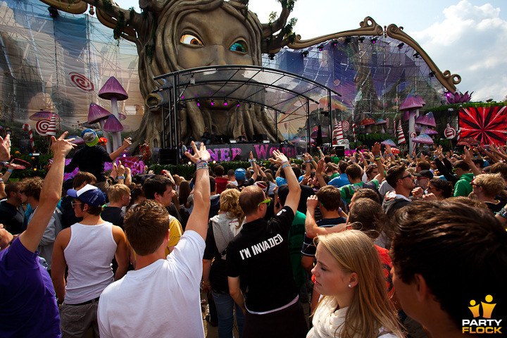 foto Tomorrowland, 24 juli 2011, Schorre