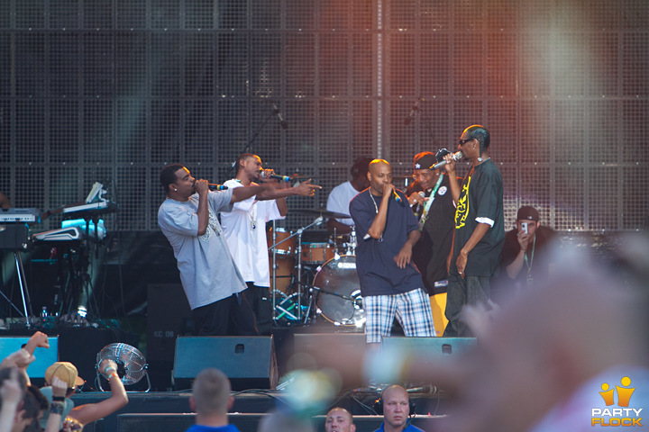 foto Balaton Sound Festival, 7 juli 2011, Balatonmeer Zamárdi, met Snoop Dogg