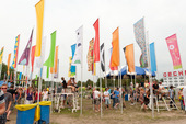 A Campingflight to Lowlands Paradise 2011 foto