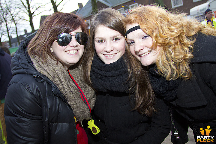 foto Dollen Dinsdag 2012, 21 februari 2012, Het Vrijthof