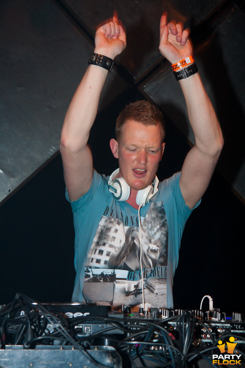 foto Scantraxx 10 years, 14 april 2012, Heineken Music Hall, met Scope DJ