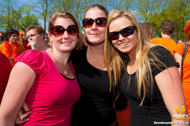 foto Koninginnedag, 30 april 2012, Kerkplein