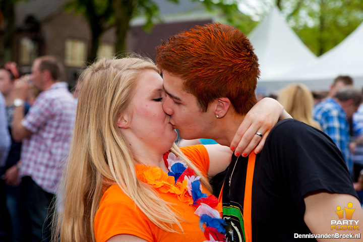 foto Koninginnedag, 30 april 2012, Kerkplein