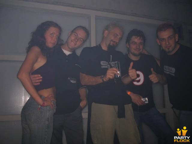 foto E-Fect, 15 november 2003, De Luttermolen, met Super Marco May, Jimmy The Sound