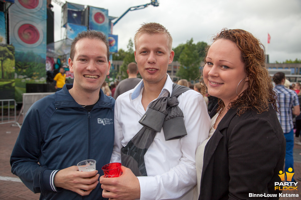 foto Dancetour, 8 juli 2012, Oldehoofsterkerkhof