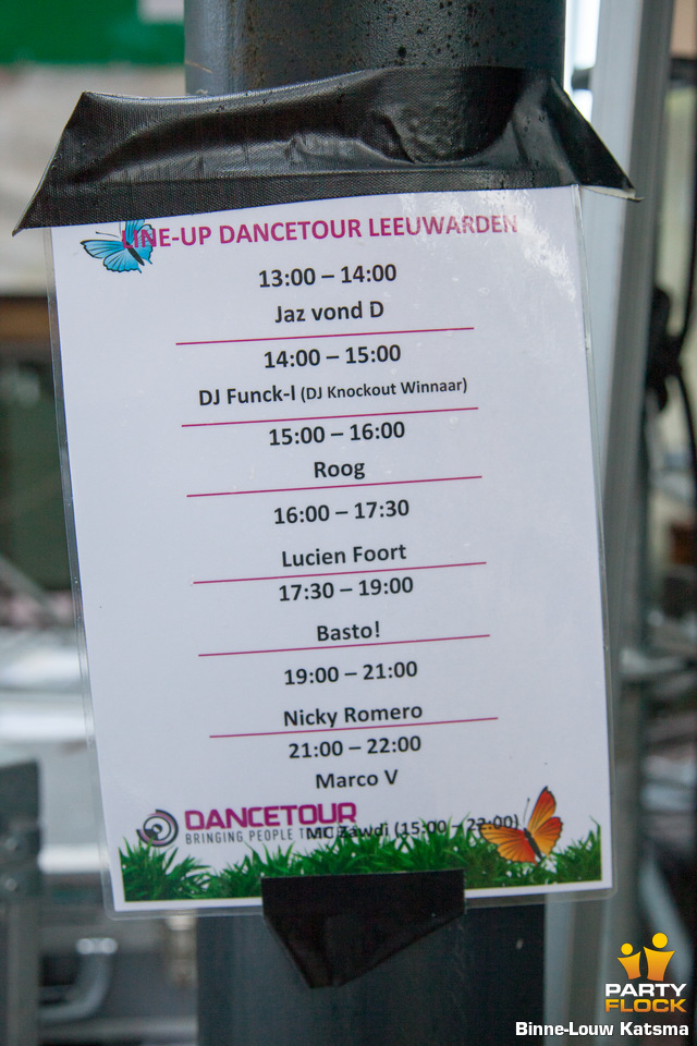 foto Dancetour, 8 juli 2012, Oldehoofsterkerkhof