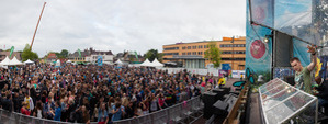 Foto's, Dancetour, 8 juli 2012, Oldehoofsterkerkhof, Leeuwarden