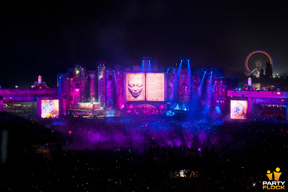 foto Tomorrowland, 27 juli 2012, Schorre