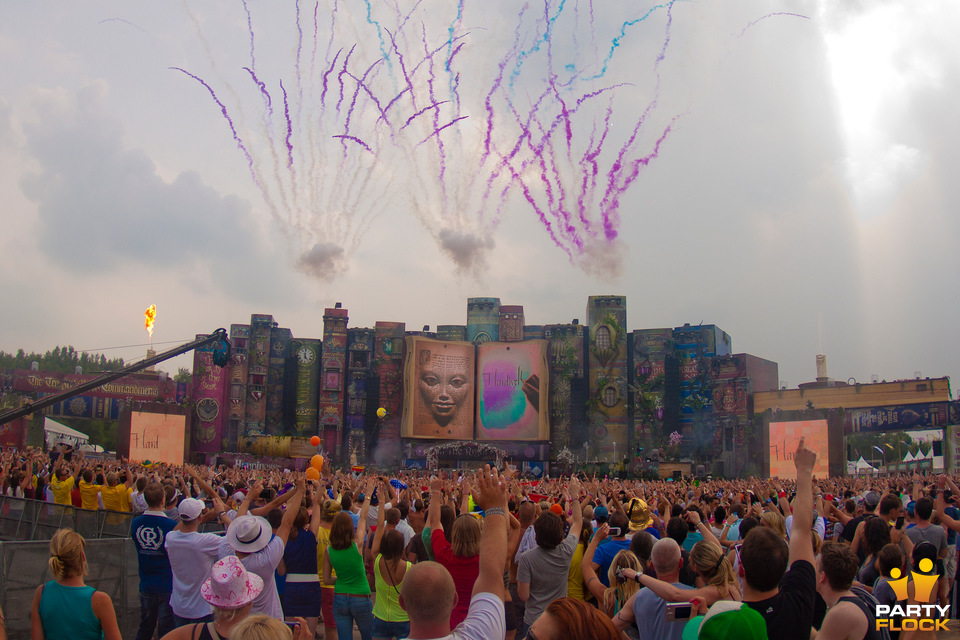 foto Tomorrowland, 28 juli 2012, Schorre