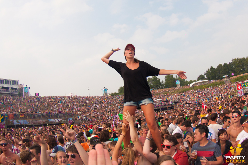 foto Tomorrowland, 28 juli 2012, Schorre