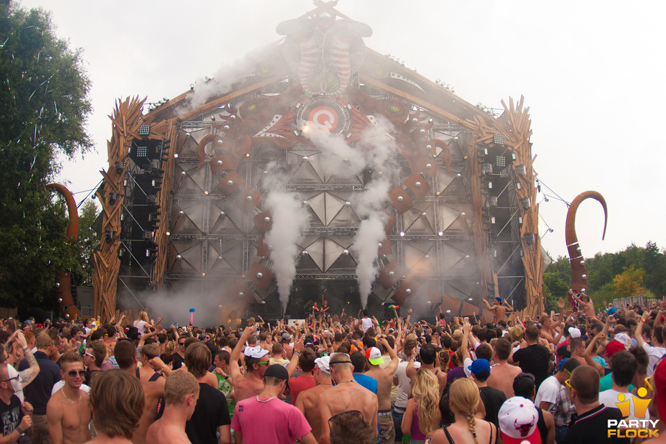 foto Tomorrowland, 28 juli 2012, Schorre